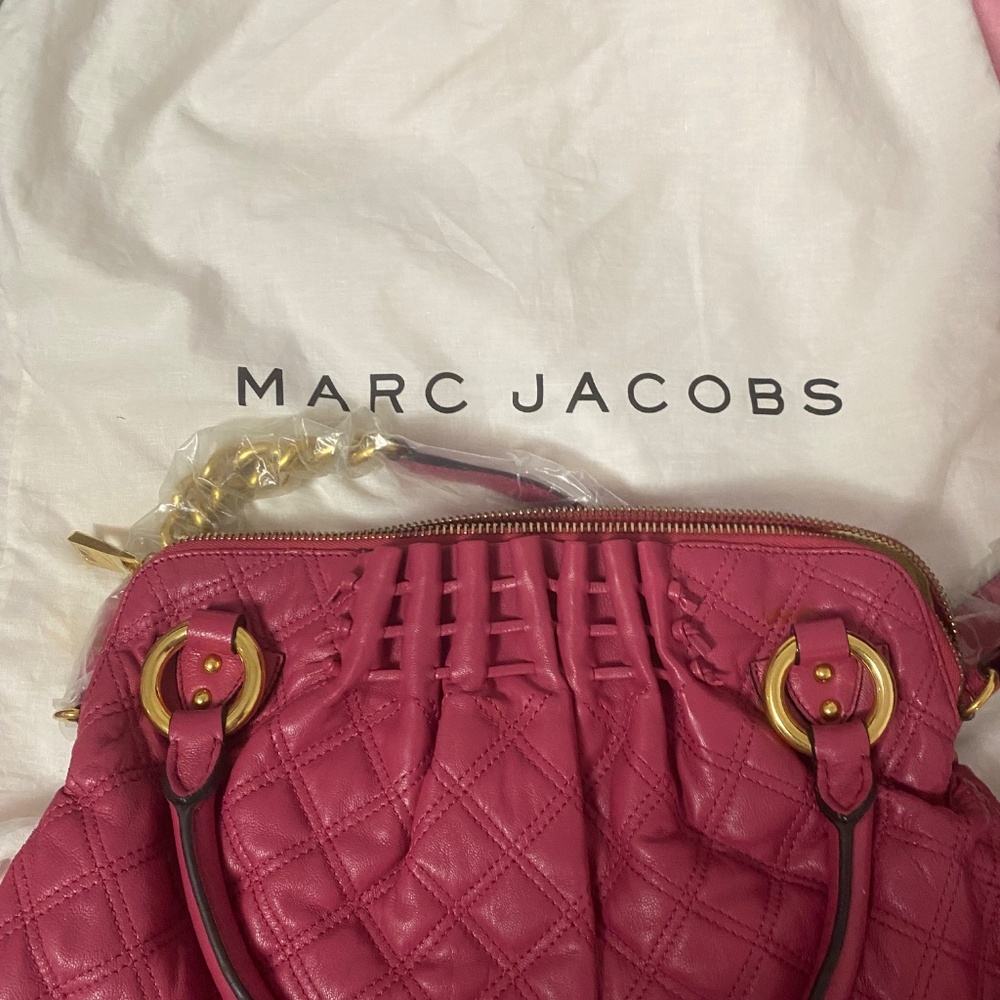 Marc Jacobs hot pink purse - Picture 3 of 7